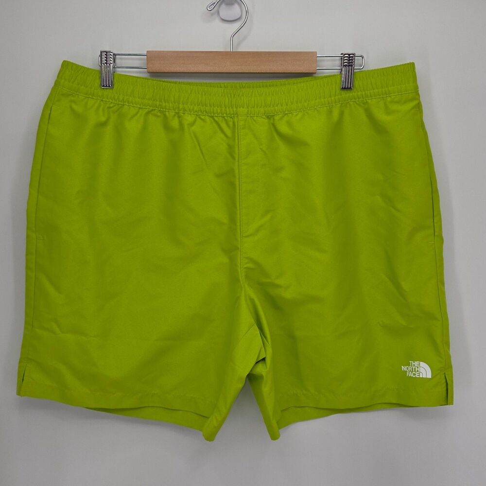 New The North Face Adobe Creek Water Shorts Mens XL Meadow Grass Green FlashDry